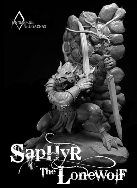 Journeyman Miniatures - Saphyr the Lonewolf