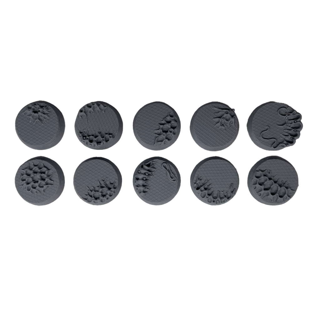 Alien Diamond Plate - Round Bases