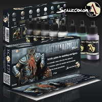 Scale75 Metal 'N' Alchemy Steel paint set