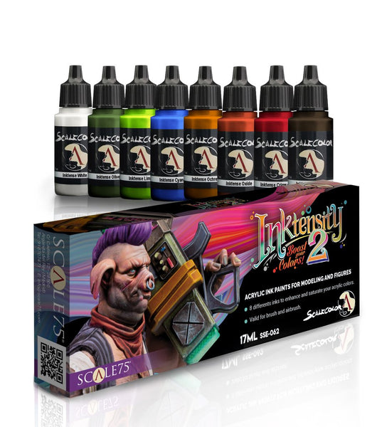 Acrylic Ink Set: Game of Inks, Accessories