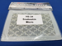 Airbrush Stencil Snakeskin Micro