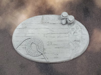 Wood Plank - Round Bases