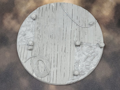 Wood Plank - Round Bases