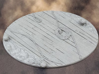 Wood Plank - Round Bases