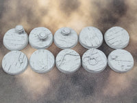Wood Plank - Round Bases