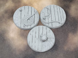 Wood Plank - Round Bases