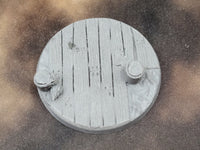 Wood Plank - Round Bases