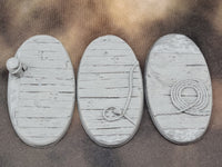 Wood Plank - Round Bases