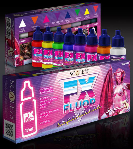 Scale75 FX FLUOR EXPERIENCE PAINT SET