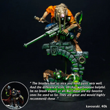 Wolf Bristle Brush Set