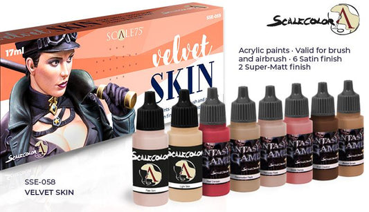 Scale75 Scalecolor Velvet Skin paint set